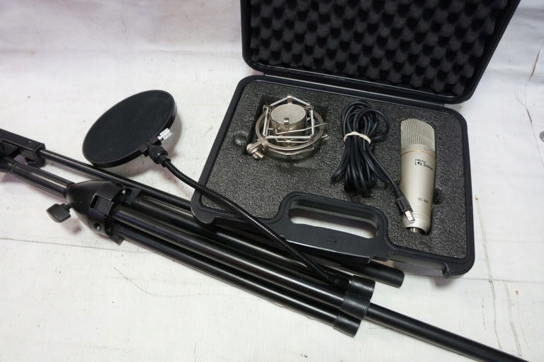 ZESTAW MIKROFON T.BONE SC440 USB STATYW