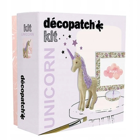 Decoupage Zestaw startowy Jednorożec Decopatch