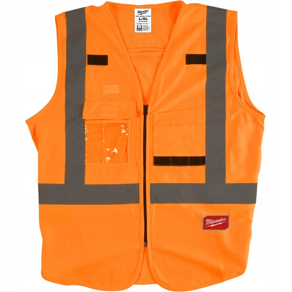 Kamizelka odblaskowa 2 XL / 3 XL pomarańczowa Milwaukee 4932471894