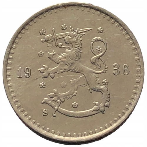 54270. Finlandia, 25 pennia 1936 r.