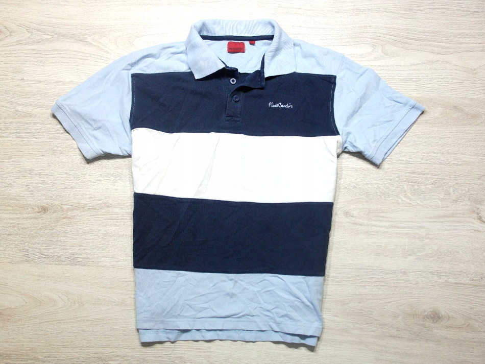 PIERRE CARDIN _ IDEALNA KOSZULKA POLO Z LOGO_ L/XL