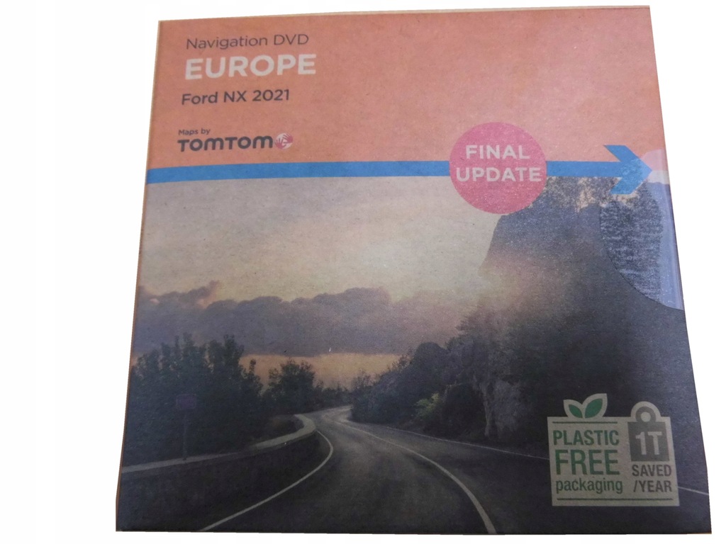 MAPA Nawigacja TOMTOM z płytą DVD 2021