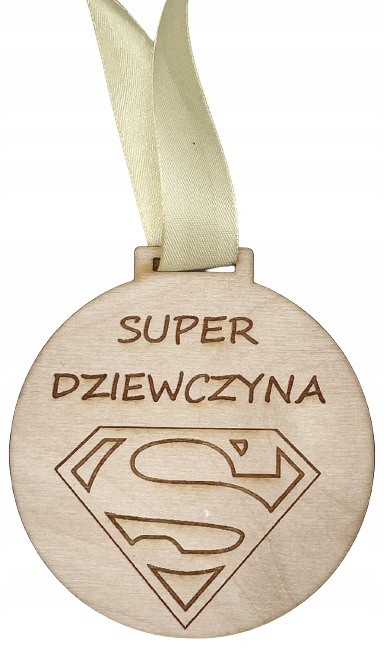 Medal dla SUPER DZIEWCZYNY prezent na WALENTYNKI