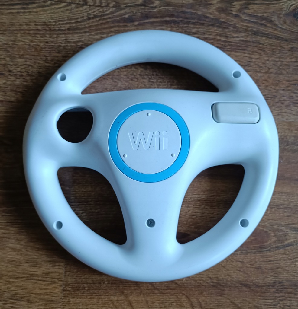 Kierownica Nintendo Wii biała