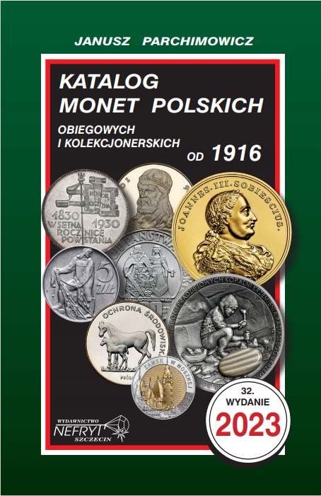 Katalog Monet Polskich - Parchimowicz 2023