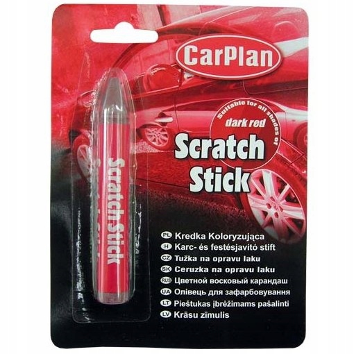 CARPLAN Scratch Stick Kredka do lakieru bordowa