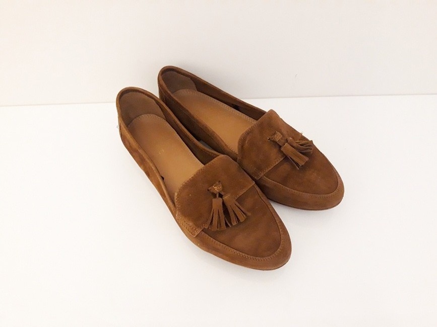 Next mokasyny loafersy 100% skóra naturalna zamsz