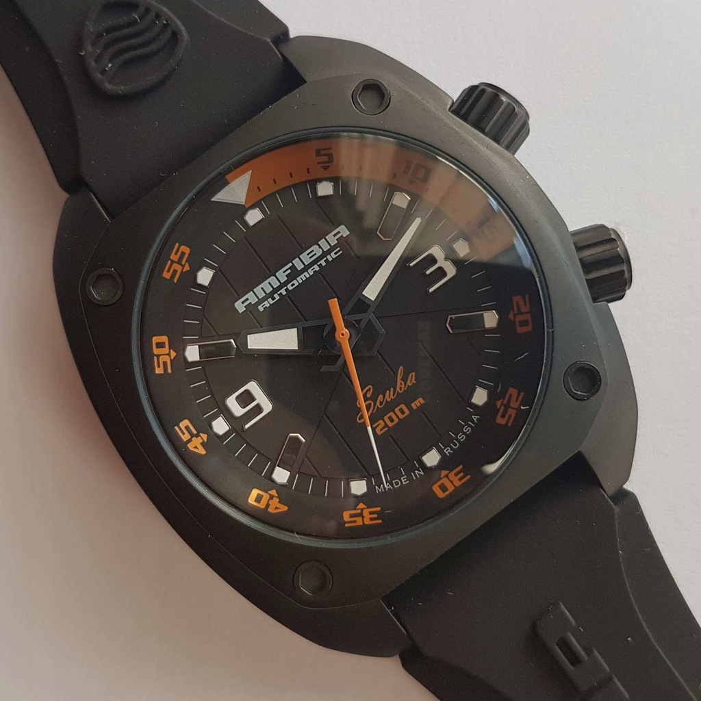 Zegarek VOSTOK. AMFIBIA SCUBA. 20 BAR. 7918816906 oficjalne archiwum Allegro