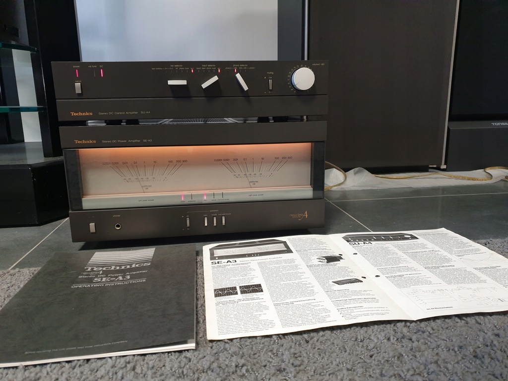 WZMACNIACZ TECHNICS SE-A3 SU-A4 Unikat Top Legenda