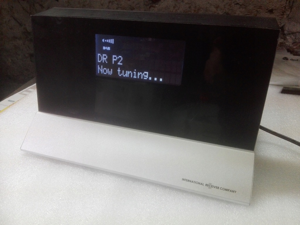 RADIO DAB+ INTERNATIONAL RECEIVER COMPANY ADP1217 7662653013