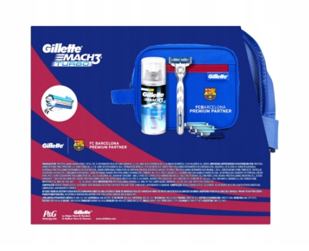 Купить GILLETTE MACH 3 TURBO FC BARCELONA + ОБРАЗЦЫ ПАРФЮМЕРИЙ: отзывы, фото, характеристики в интерне-магазине Aredi.ru