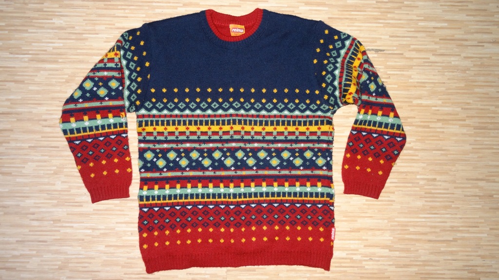 Wełniany sweter REIMA roz 120 BCM