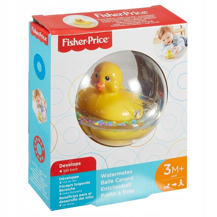 FISHER PRICE Kąpielowa Kaczuszka Żółta