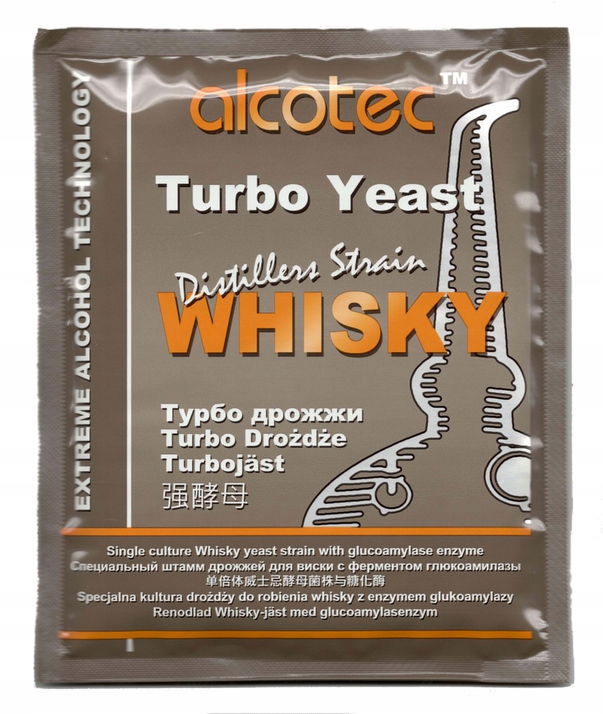 Drożdże gorzelnicze - ALCOTEC TURBO WHISKY