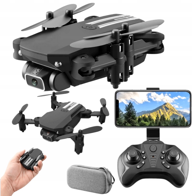 MINI DRON Z KAMERA 4K HD Szerokokątny Quadcopter