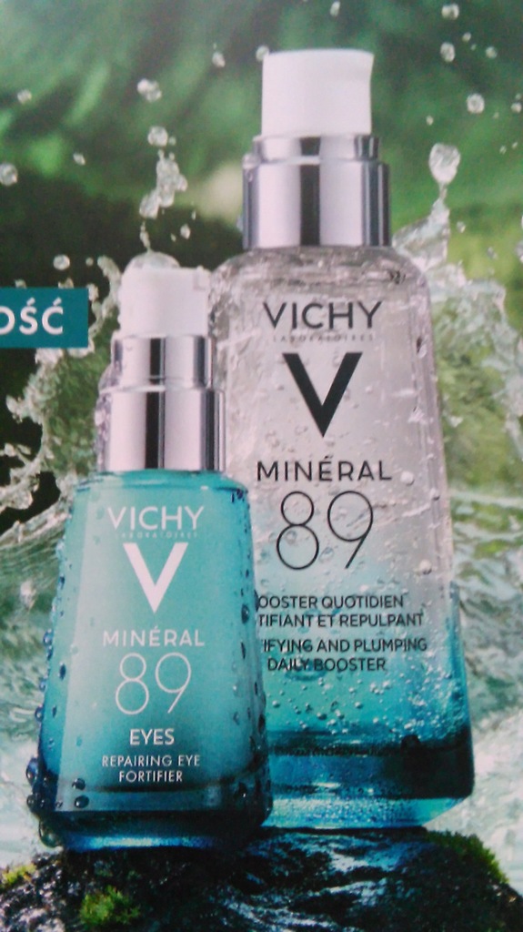 VICHY Mineral 89 Booster 1,5ml + krem pod oczy 1ml