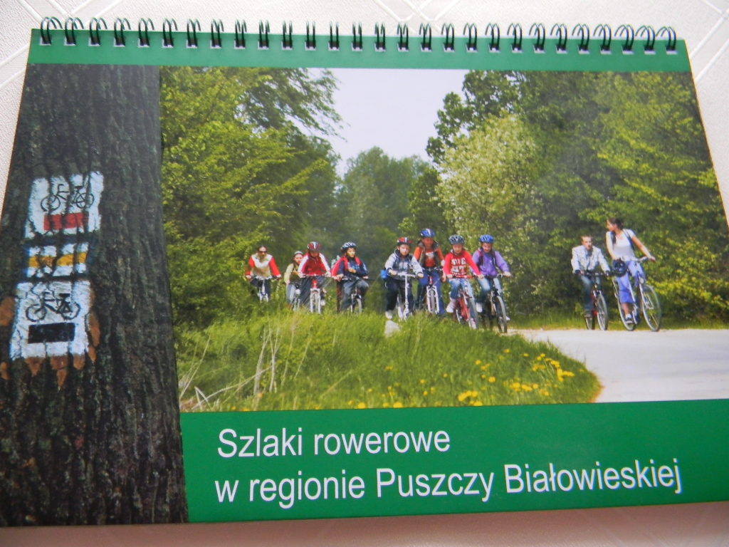 NOWA książka Szlaki rowerowe BUSZCZY BIAŁOWIESKIEJ