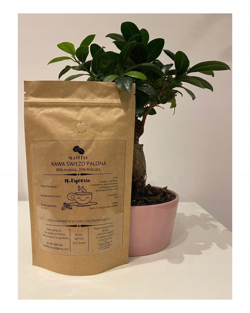 M.Coffee M-Espresso1 KG Kawa Ziarnista