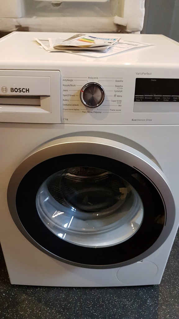 Pralka Bosch WAN2427SPL A+++ 7kg GWAR. PROD. 12M-c