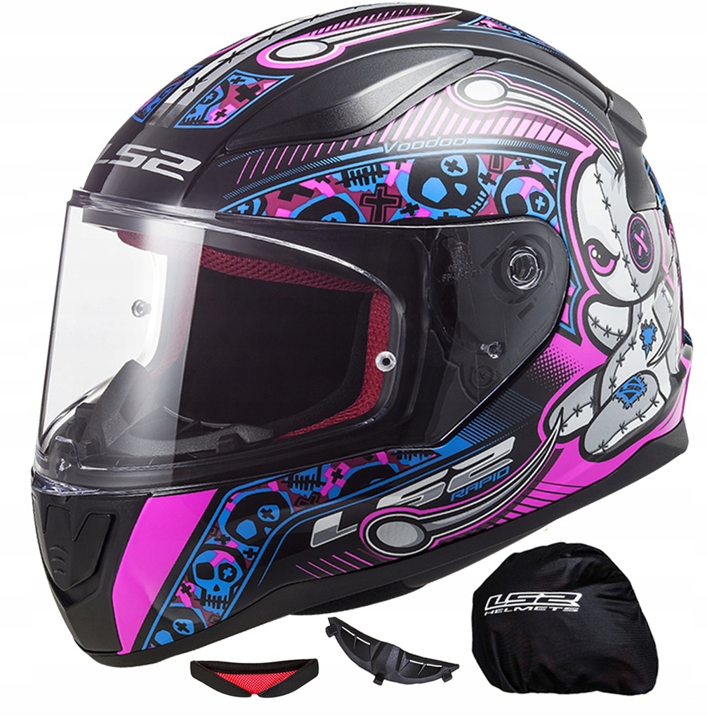 BEZPIECZNY KASK DZIECIĘCY LS2 FF353J RAPID MINI M