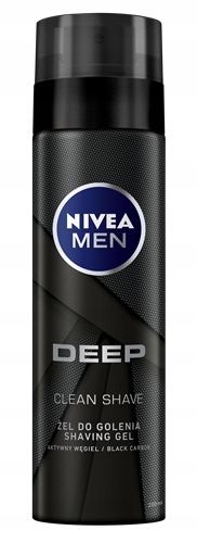 NIVEA MEN Żel Do Golenia - Deep - 200 Ml