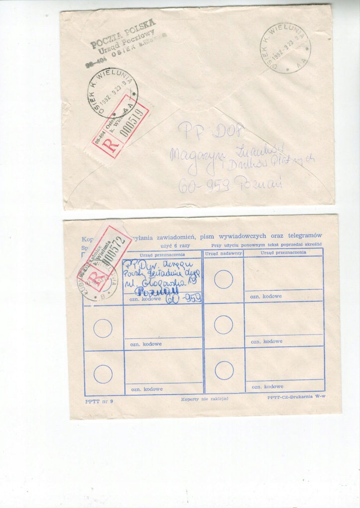 "R"Osiek k.Wielunia,"R"Lubnice k.Wielunia