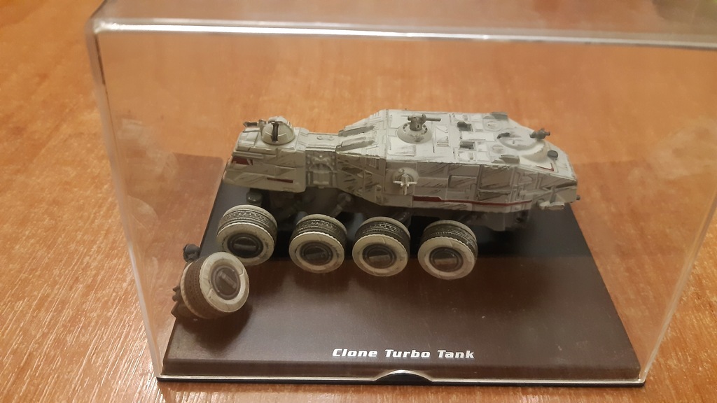 STAR WARS Kultowe pojazdy CLONE TURBO TANK