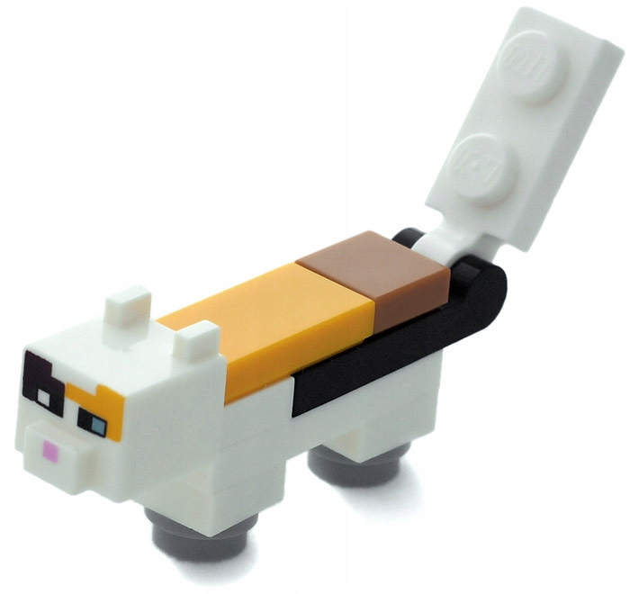 LEGO Minecraft Kot Calico ORYGINAŁ / ocelot / lis
