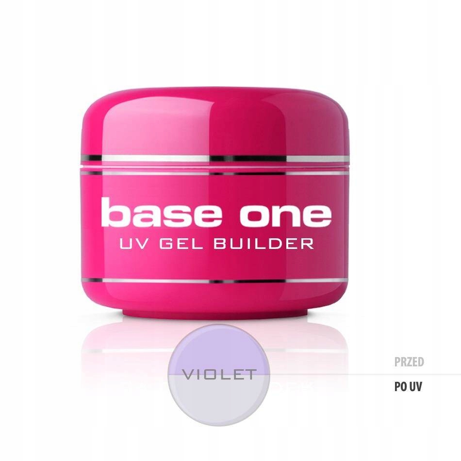 Silcare Gel Base One Violet żel budujący 30g