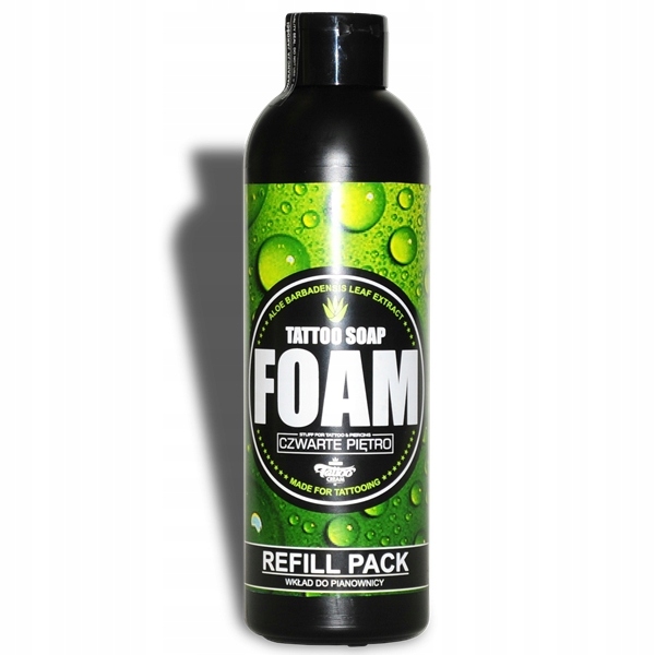 Zapas mydło w pianie do tatuażu TATTOO FOAM 480ml