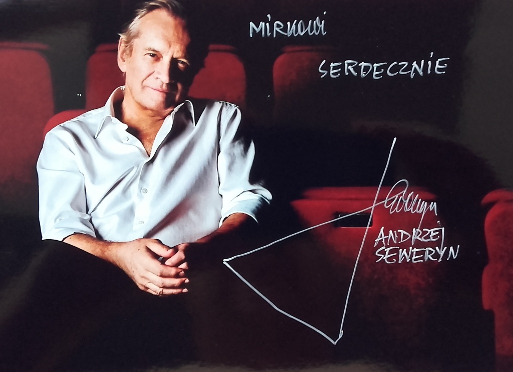 Andrzej Seweryn - autograf