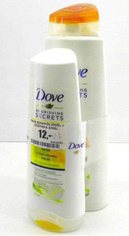 DOVE SZAMPON 400ML + ODŻYWKA 200ML