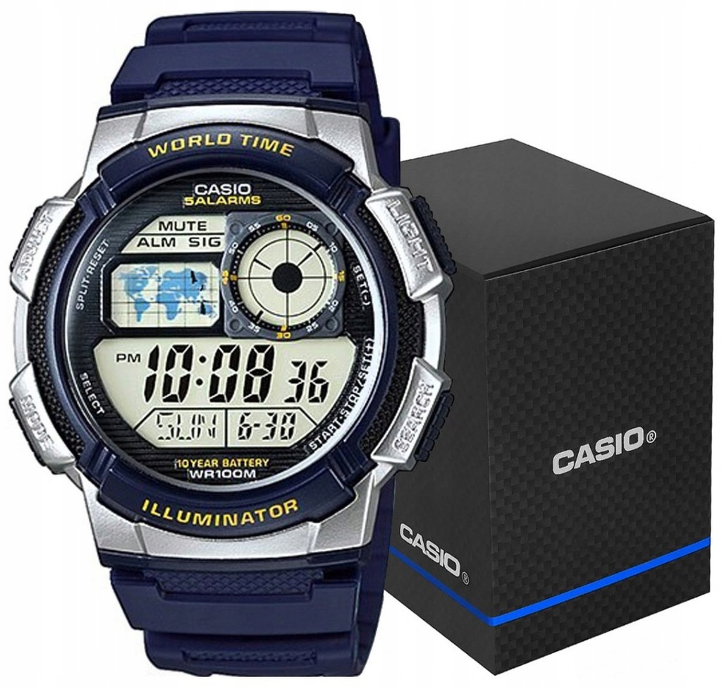 ZEGAREK MĘSKI CASIO AE-1000W-2AVEF