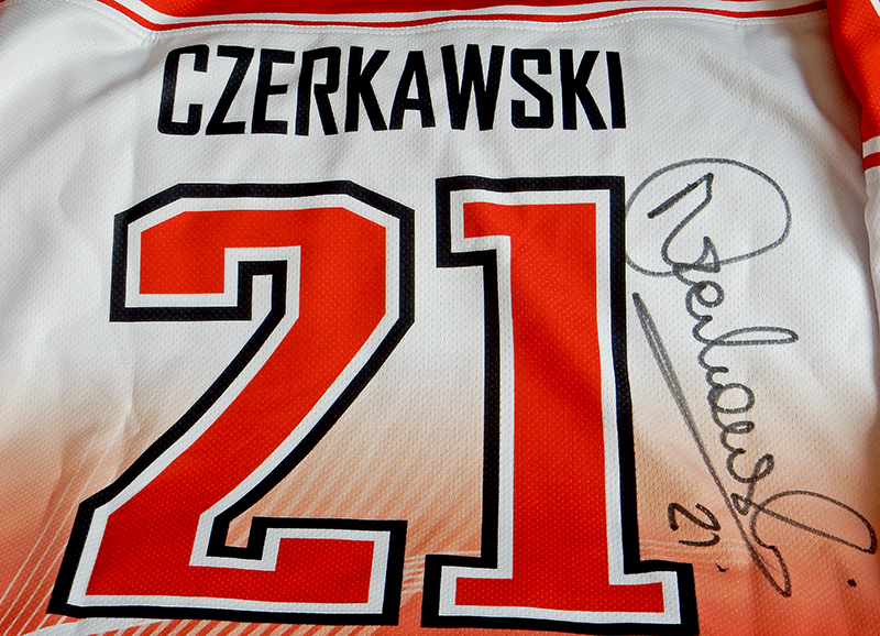 Koszulka Mariusza Czerkawskiego z autografem!!!