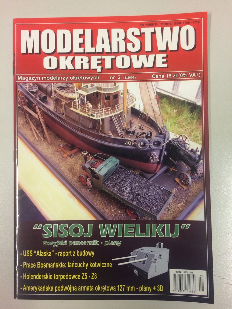 OKAZJA !!! Modelarstwo Okrętowe nr 2 (1/2006)