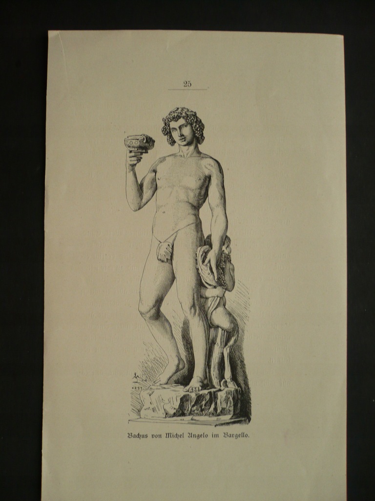 Bachus Michała Anioła, oryg. 1899