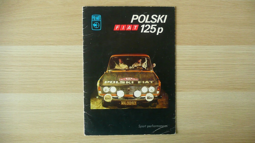 Prospekt Polski Fiat 125p Pol-mot 1973