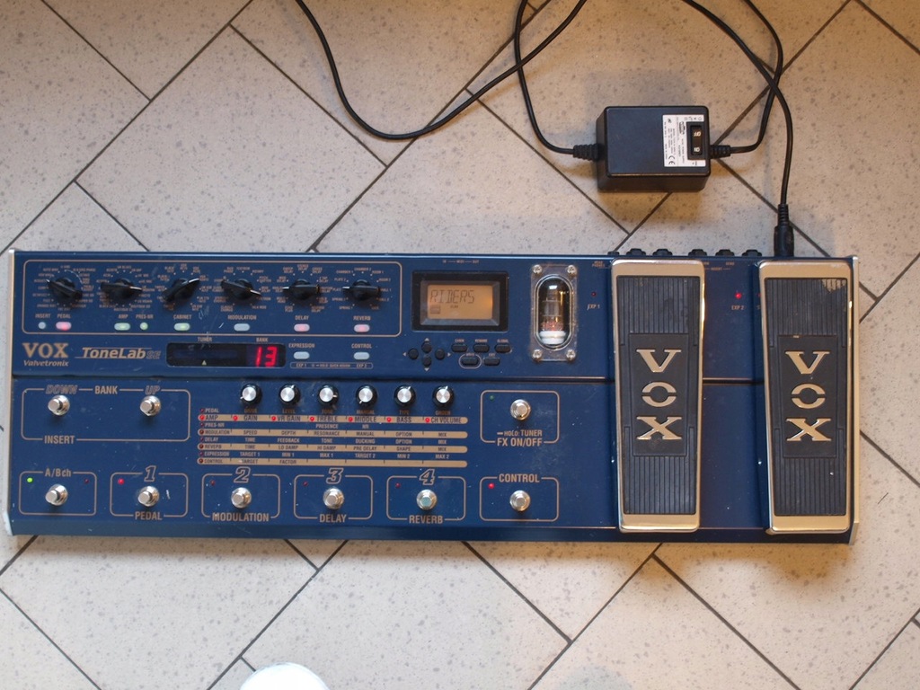 ギター VOX ToneLab SE VOX ToneLab SE Twin pedal Multi-Effects guitar effects pedal