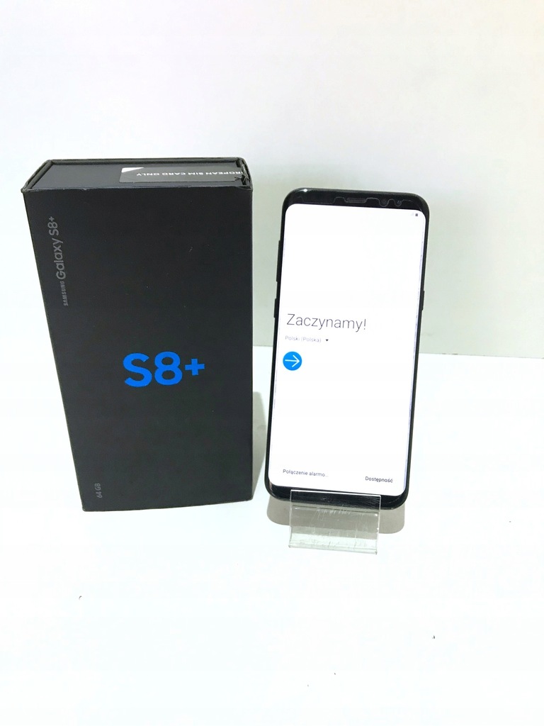 SAMSUNG GALAXY S8+ SM-G955F czarny 4/64 GB