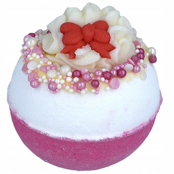 Bomb Cosmetics Scarlet Ribbons Bath Blaster musująca kula do kąpieli, 160g