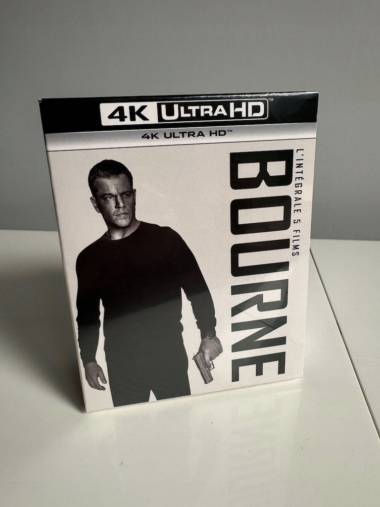 Kolekcja Bourne 5 filmów, 4K UltraHD, Oryginalnie zapakowana [PL/ENG/FR]