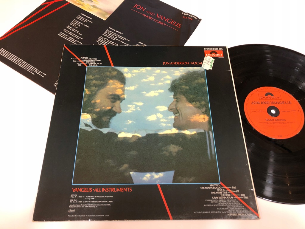 Купить Рассказы Джона и Вангелиса ---LP Electronic: отзывы, фото, характеристики в интерне-магазине Aredi.ru