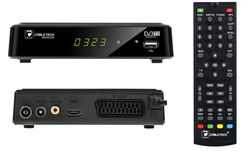 CABLETECH TUNER DEKODER DO TV DVBT URZ0323M DVB-T