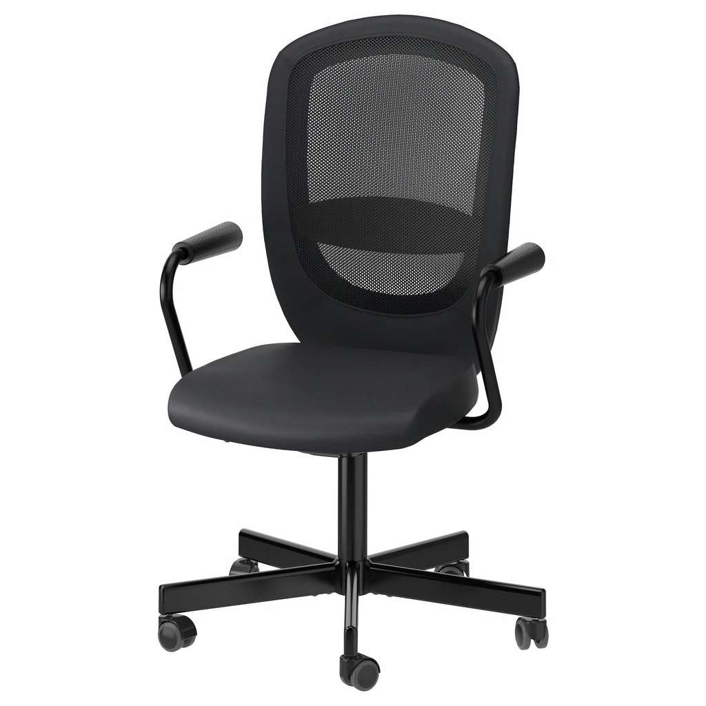IKEA FLINTAN / NOMINELL Krzesło obrotowe czarny