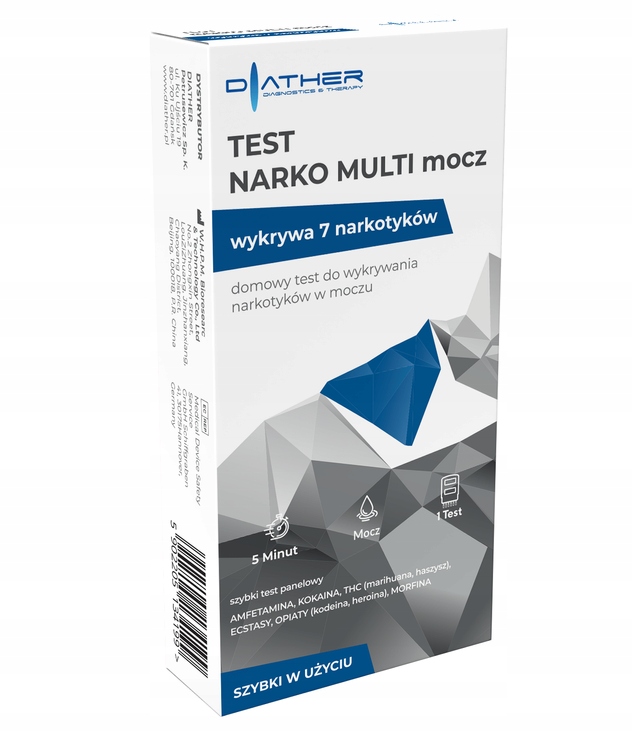DIATHER Test Narko Multi mocz 1 szt.