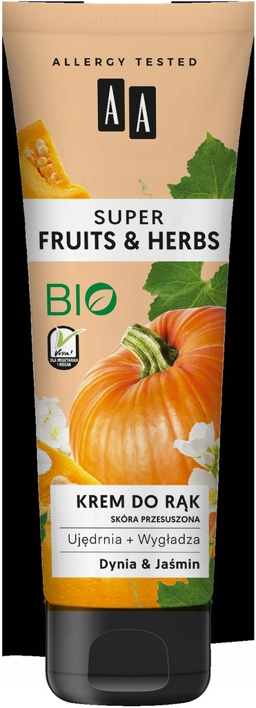 AA Super Fruits & Herbs Krem do rąk ujędrniają