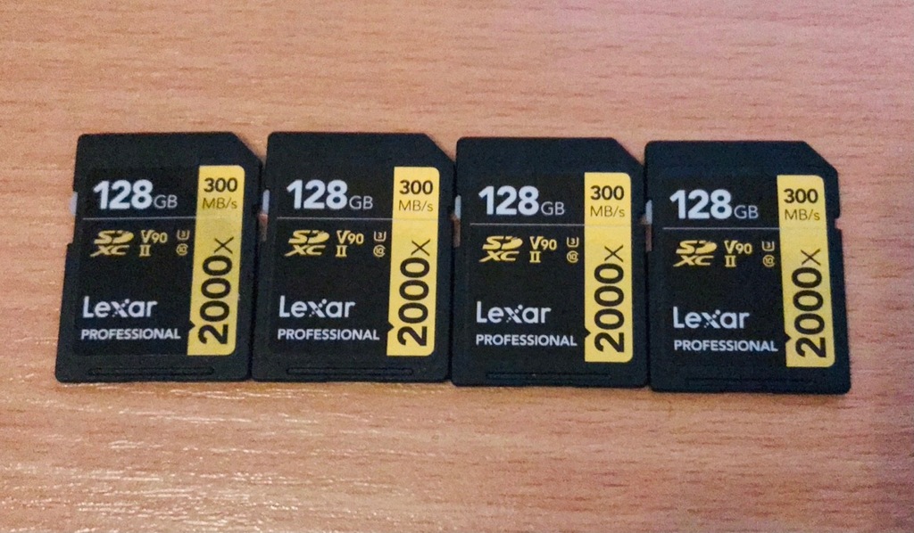 Lexar Professional 2000x 128GB SDXC UHS-II
