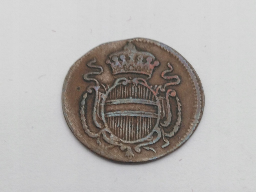 Moneta 1 heller 1768 Austria