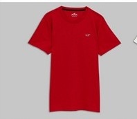 C-4-12-6 HOLLISTER T-SHIRT GŁADKI Z LOGO M