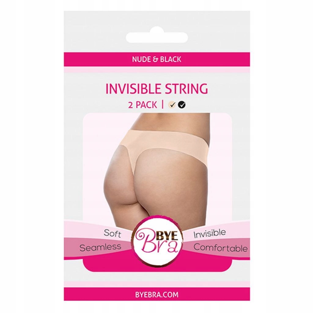 Niewidzialne stringi - Bye Bra Invisible Thong